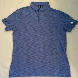 Adidas space dye golf polo XL